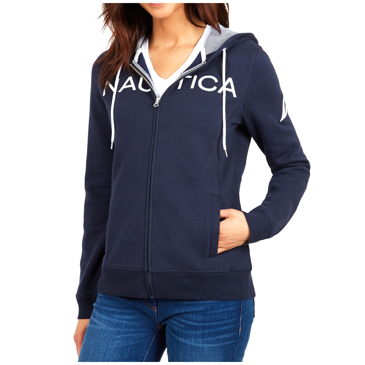 Nautica Women's Hoodie - Navy