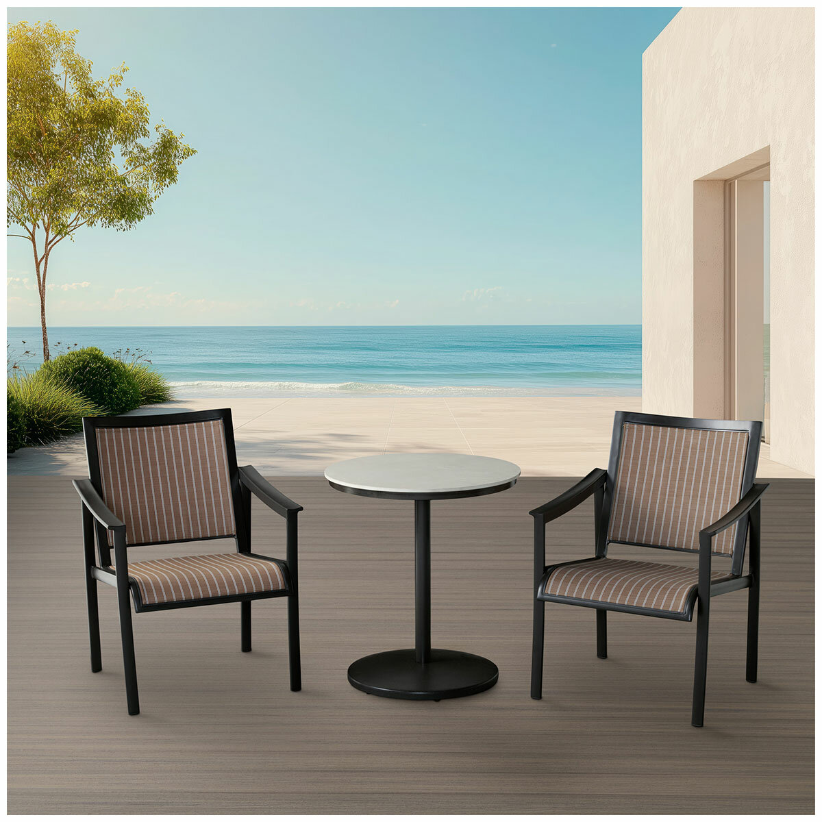 Agio Stinsley 3 Piece Bistro Set Agio Stinsley 3 Piece Bistro Set