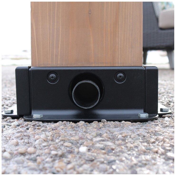 Yardistry Cedar & Aluminum Louvered Room 3.4 x 4 m | Costco Australia