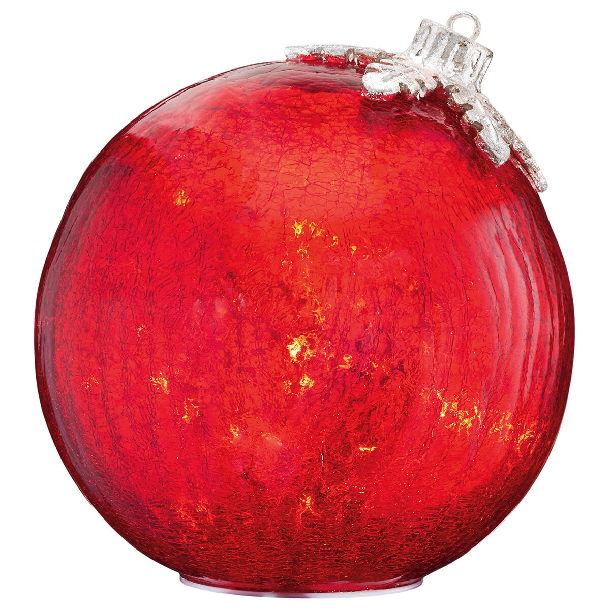 Glass Ornament Decor 3pc
