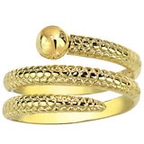 14KT Yellow Gold Swirl Ring