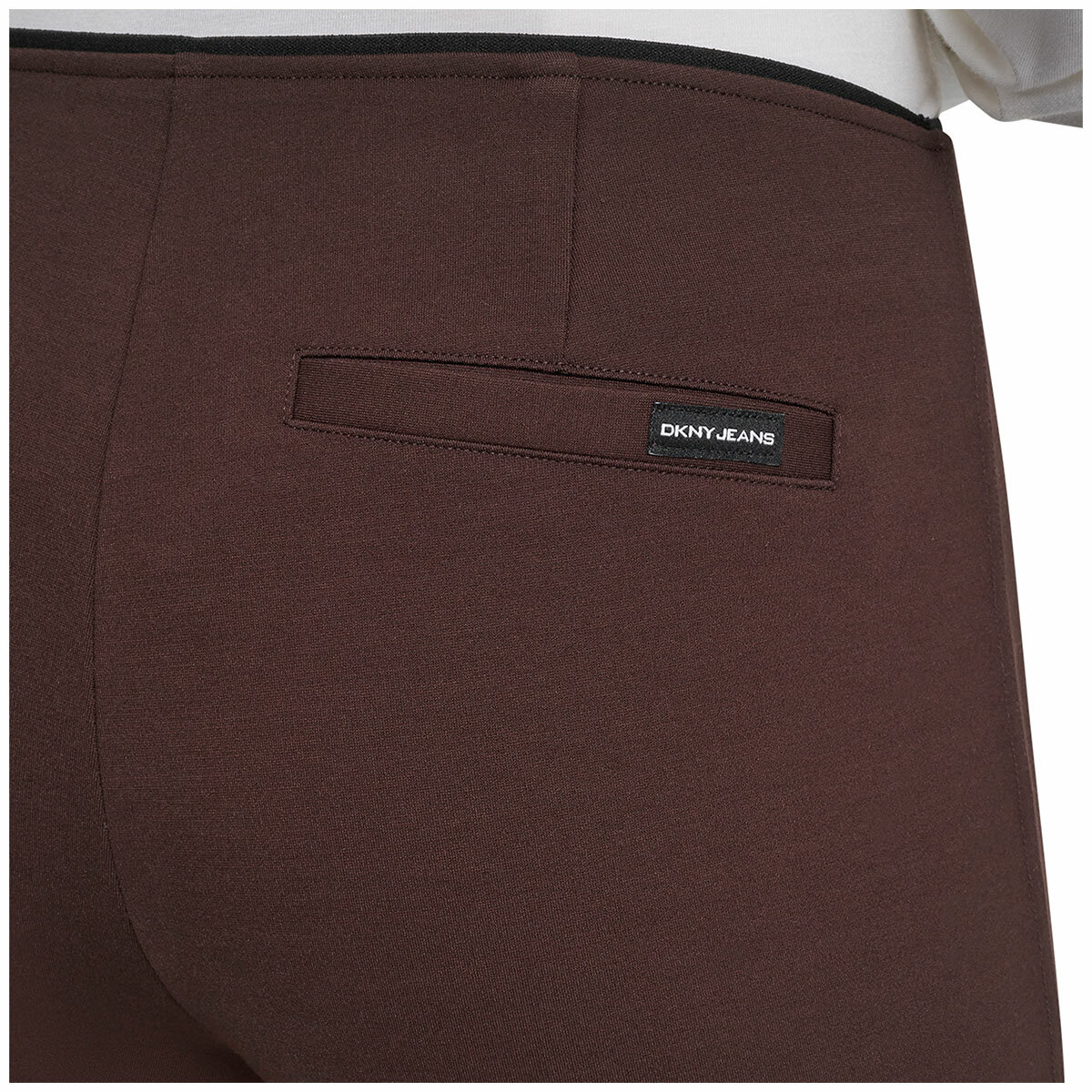 DKNY Women's Slim Leg Ponte Pant