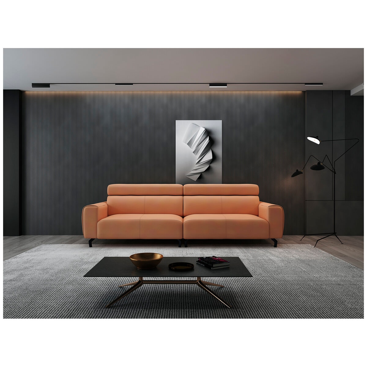 Moran Aruba 4 Seater Premium Caramel
