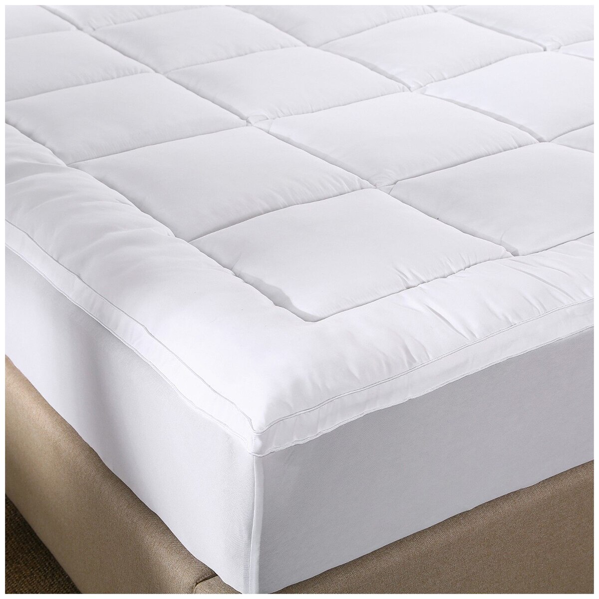 Bdirect Royal Comfort 1000 GSM Microfibre Mattress Topper Queen