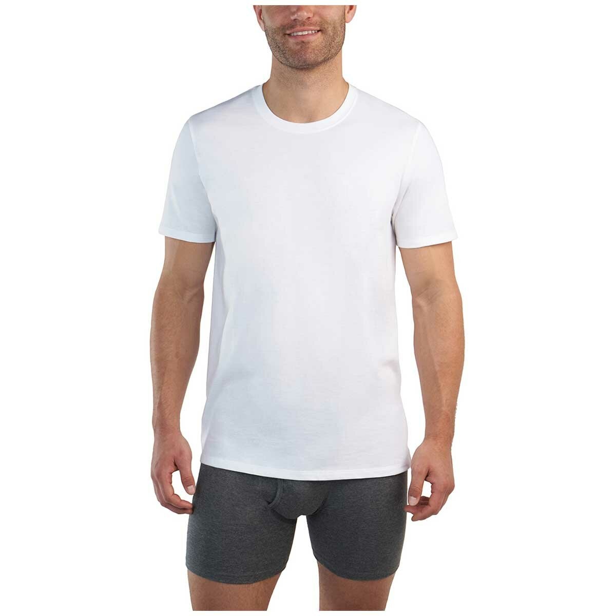 Kirkland Signature Men's Crew Tee Shirt 6 Pack