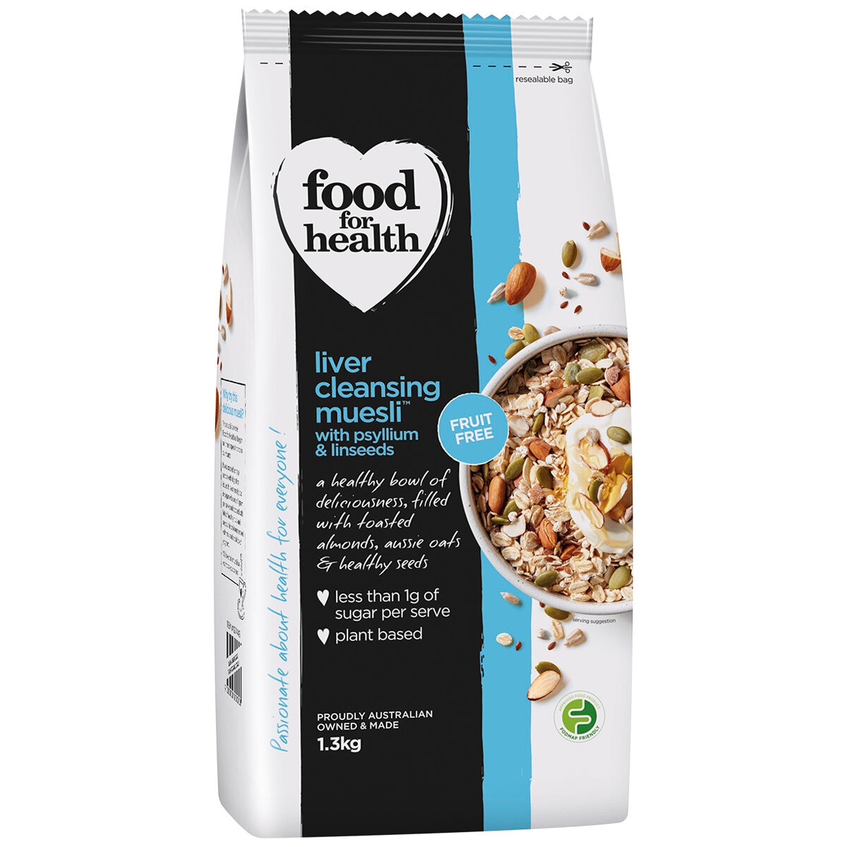 Food for Health Liver Cleansing Muesli & Linseeds 1.3kg