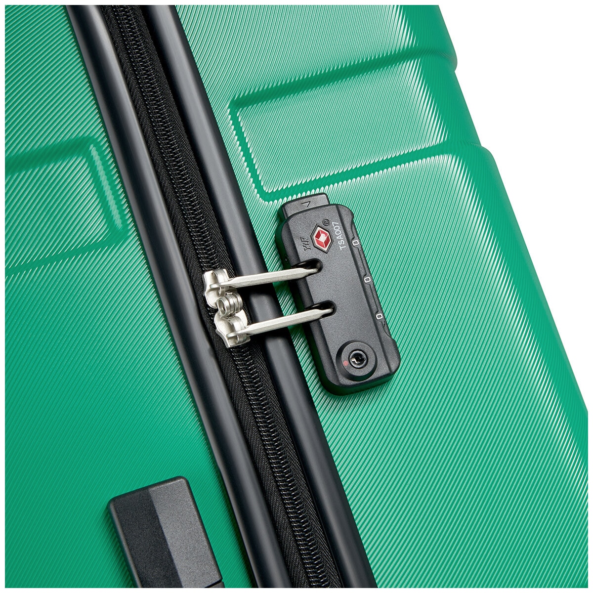 Delsey Benetton 3 Piece Luggage Set Green