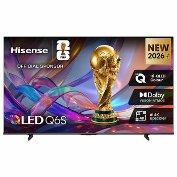 Hisense 43 Inch Q6SAU QLED 4K Smart TV 43Q6SAU