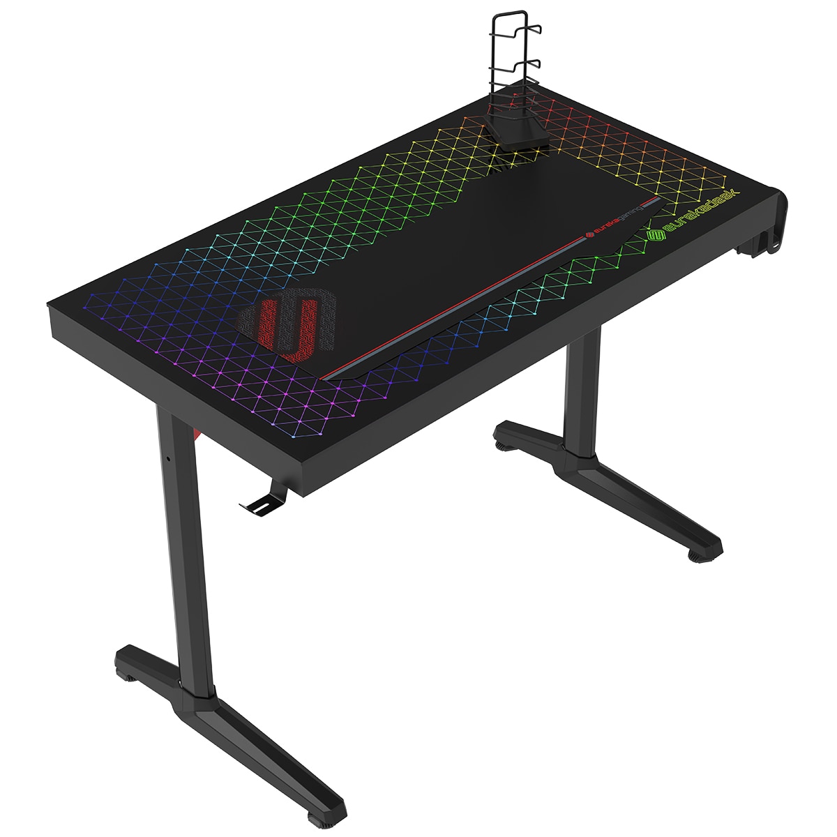 Costco tempered glass shop desk