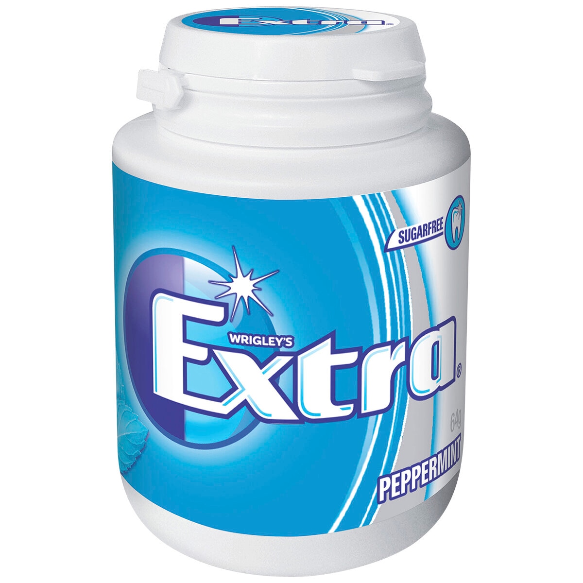 Wrigley's Extra Sugarfree Peppermint Gum 6 x 64g