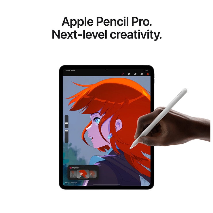 iPad Pro 13 Inch Wi-Fi 2TB Standard Glass Silver M4