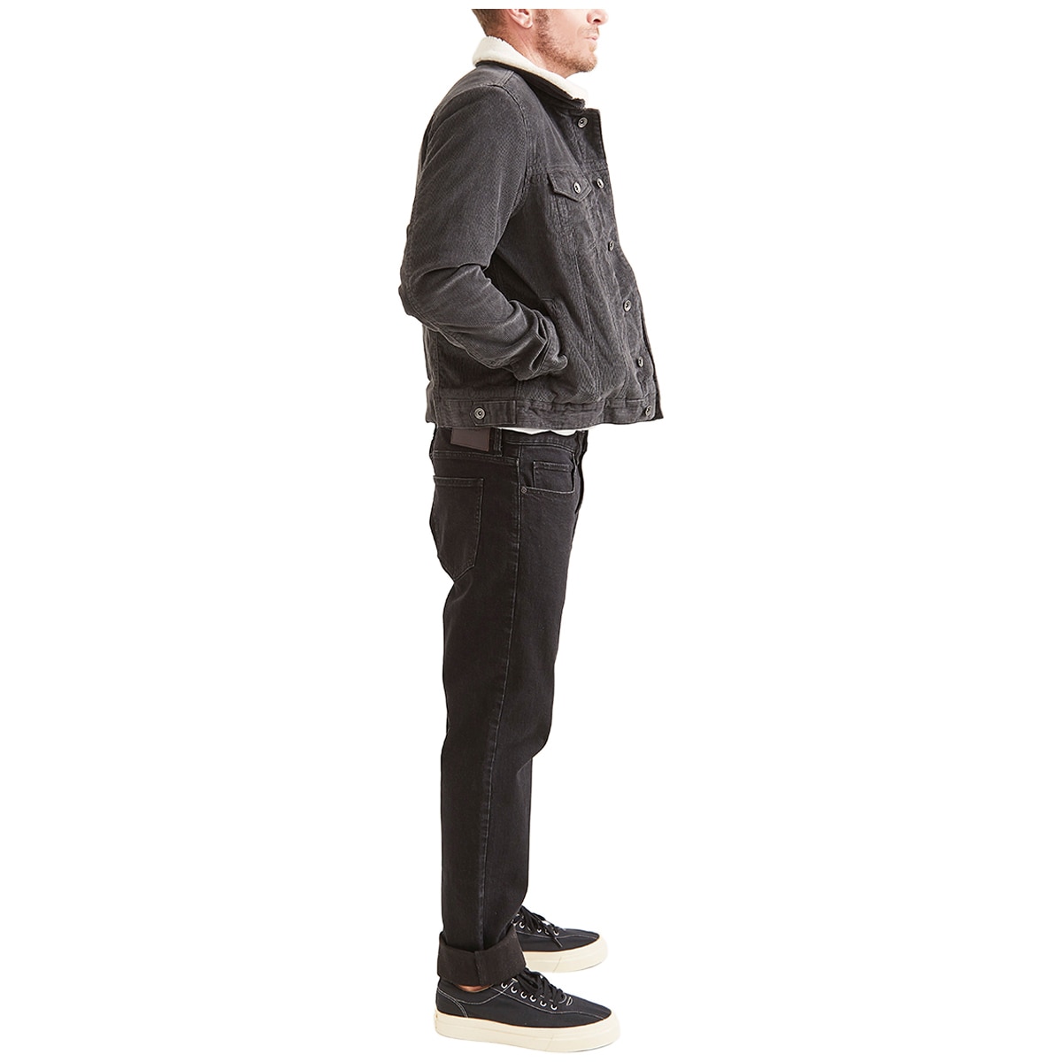 JAG Cord Jacket Charcoal