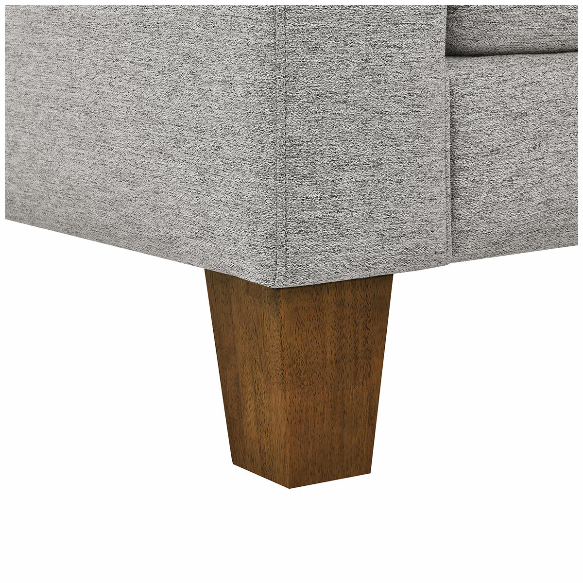 Thomasville Fabric Sofa With Ottoman Thomasville Fabric Sofa With Ottoman