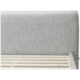 Moran Ora King Bedhead with Encasement and Slats Steel