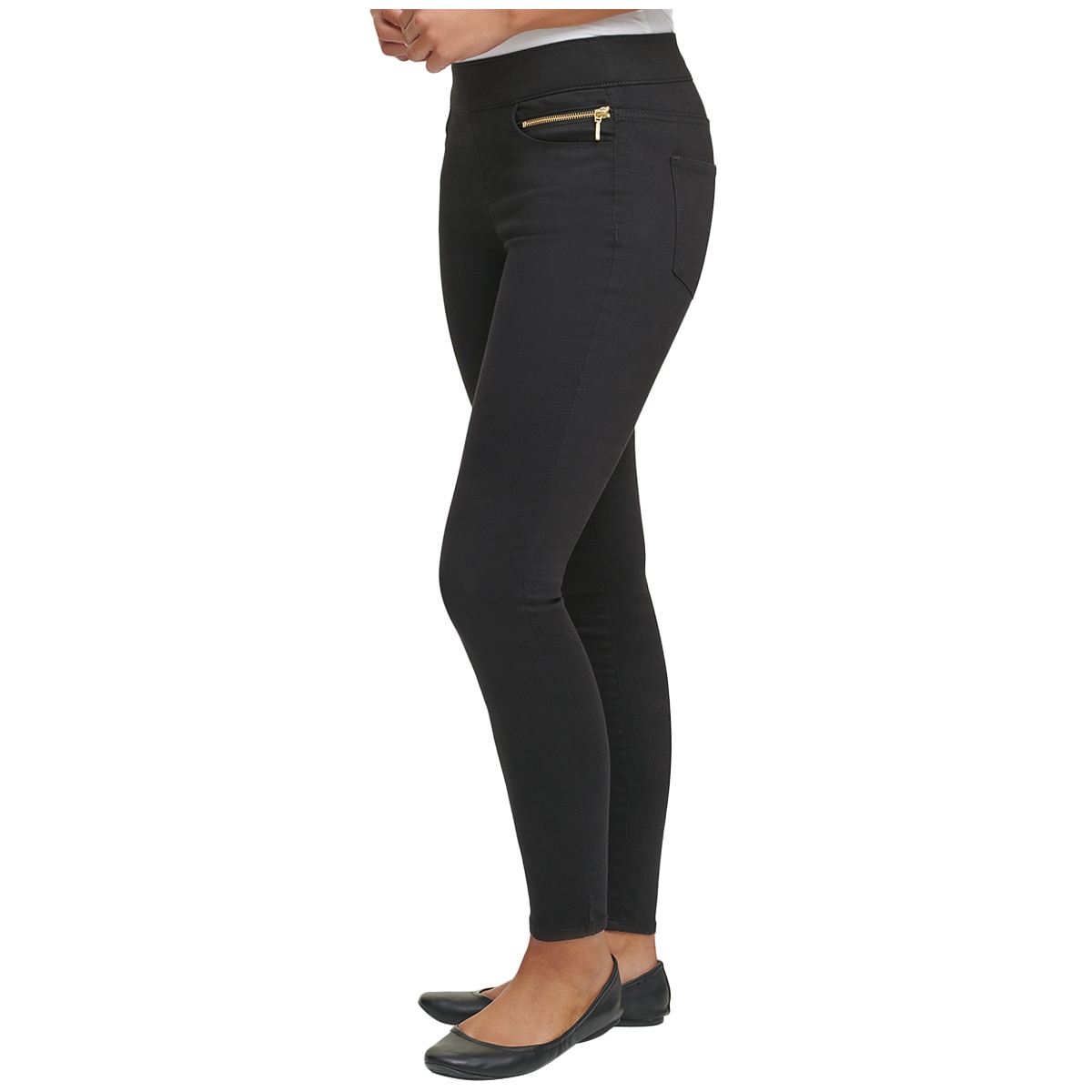 Andrew Marc - Pull On Pant - Black