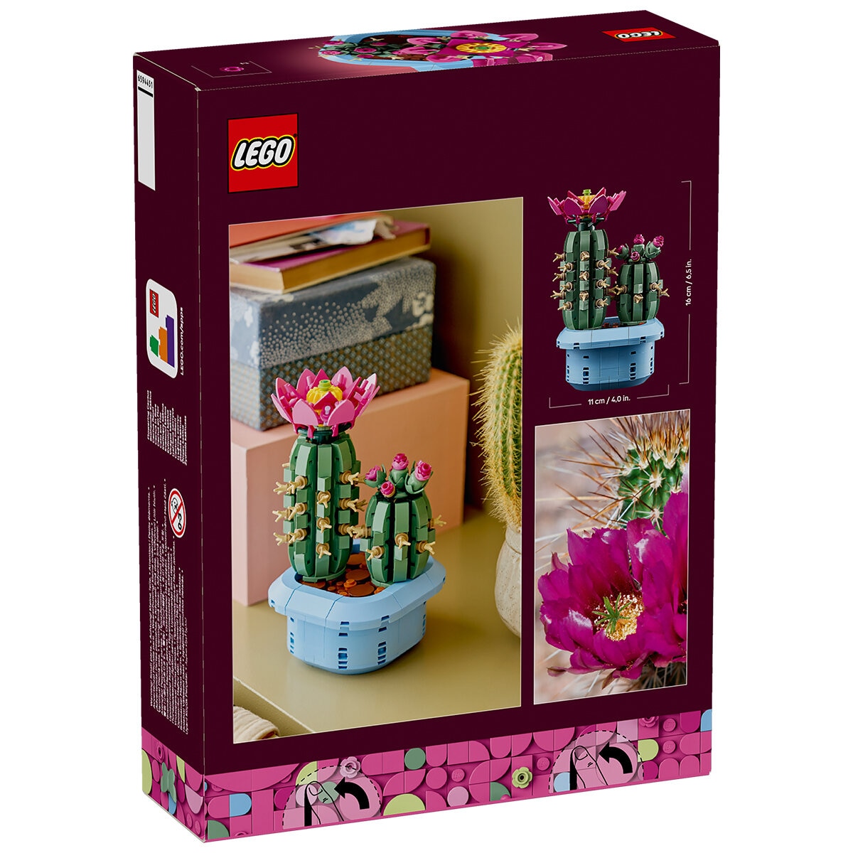 LEGO Botanicals Flowering Cactus 11509 LEGO Botanicals Flowering Cactus 11509
