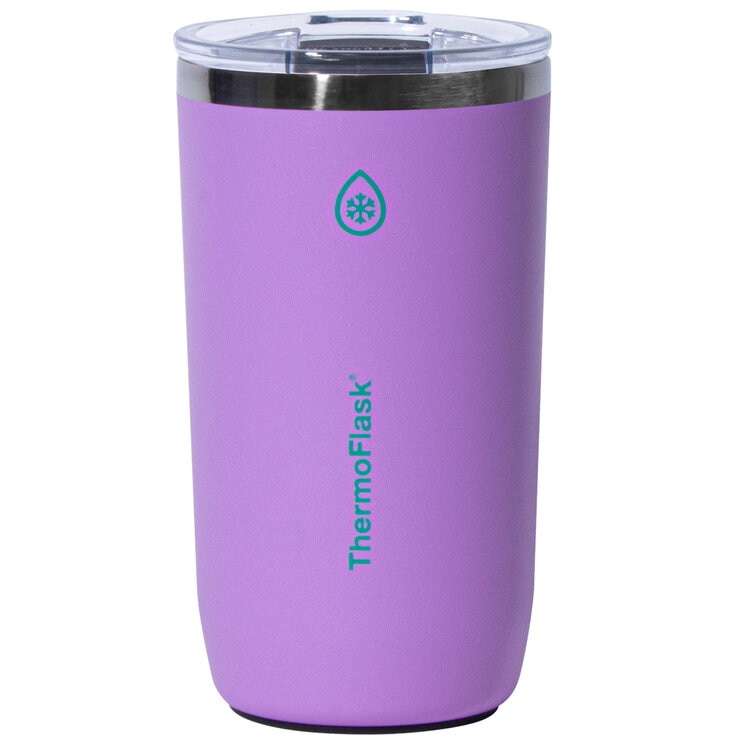 Thermoflask Coffee Mugs 2 Piece Set Violet Green Thermoflask Coffee Mugs 2 Piece Set Violet Green