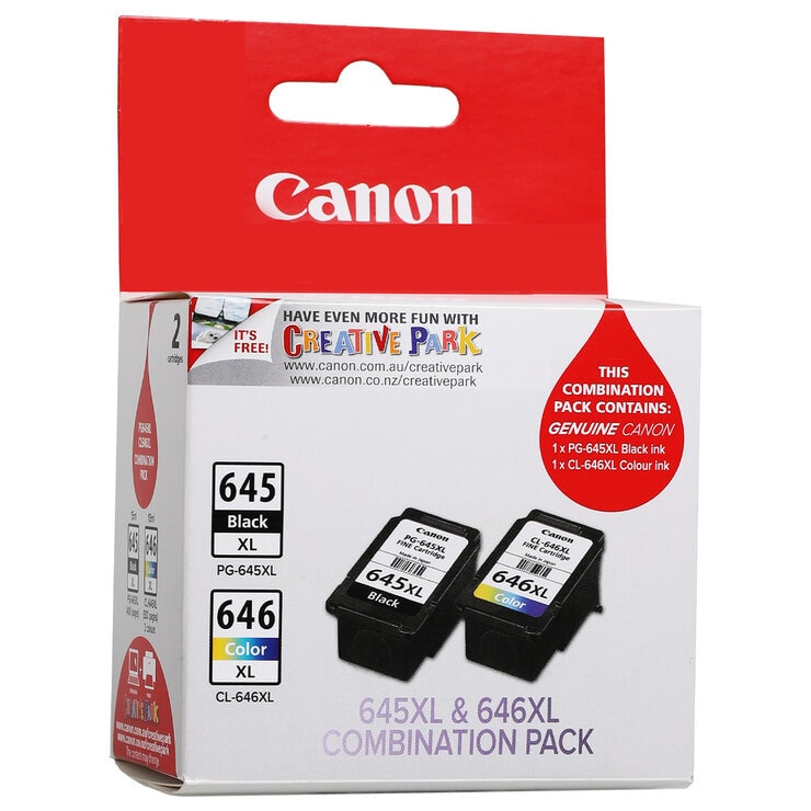 Canon Ink Combo Pack XL (1 x PG645XL & 1 x CL646XL) Canon Ink Combo Pack XL (1 x PG645XL & 1 x CL646XL)