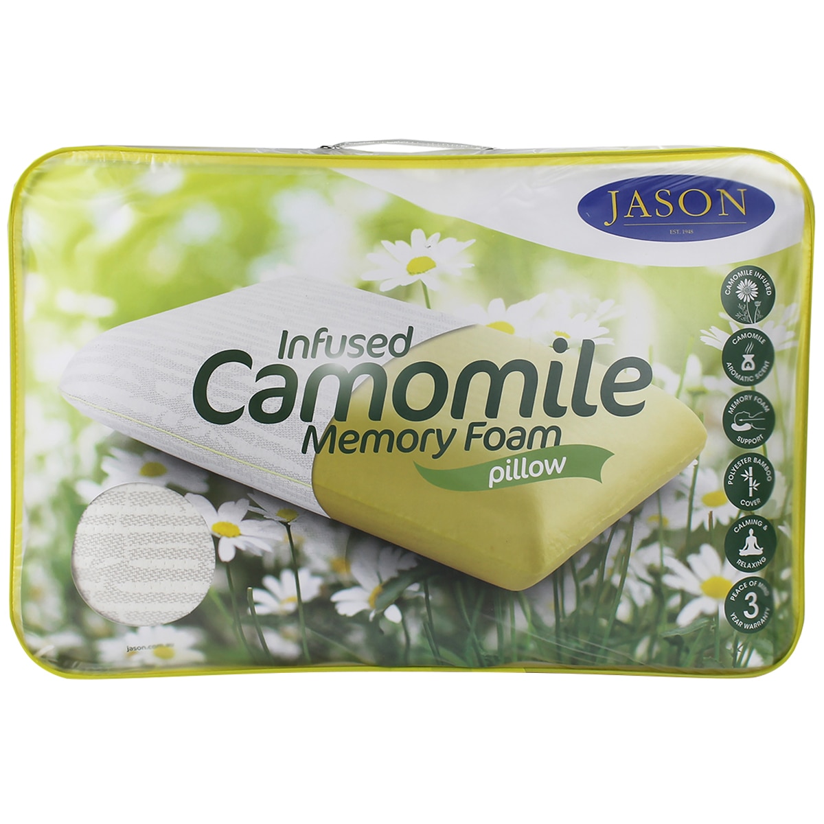 WAM Jason Scented Memory Foam Pillow - Camille