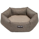 Kirkland Signature Hexagon Cuddler Pet Bed Dark Brown