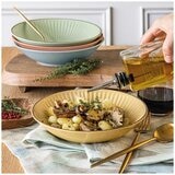overandback Dinner Bowl Set 4 Piece