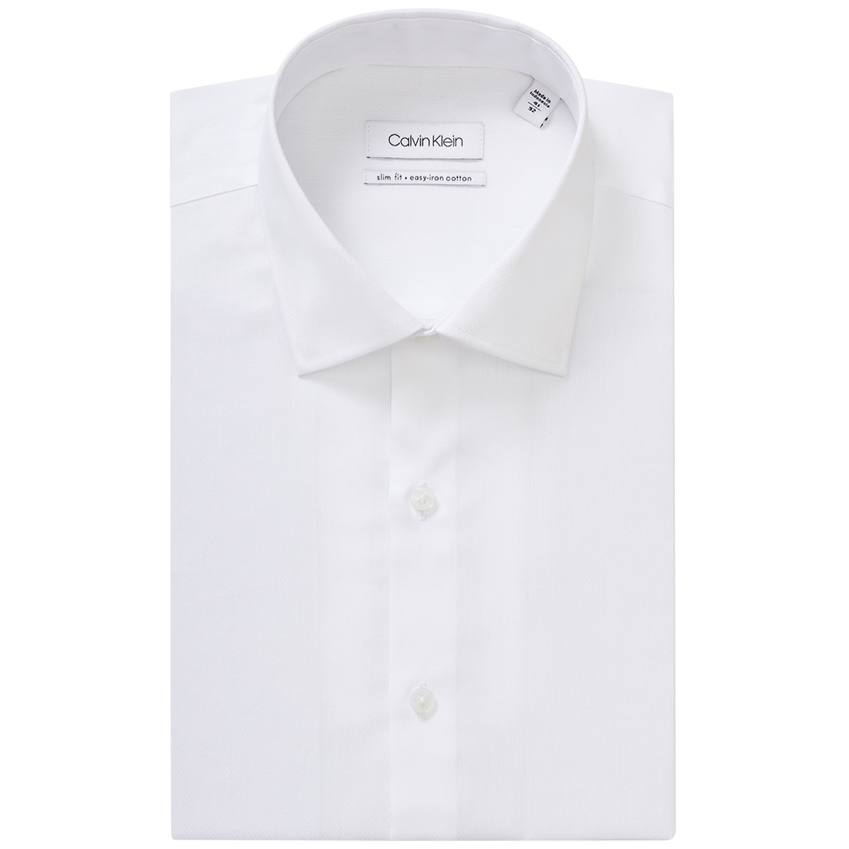 Introducir 40+ imagen calvin klein white slim fit dress shirt ...