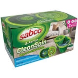 Sabco 2 Action Clean Spin Mop & Bucket