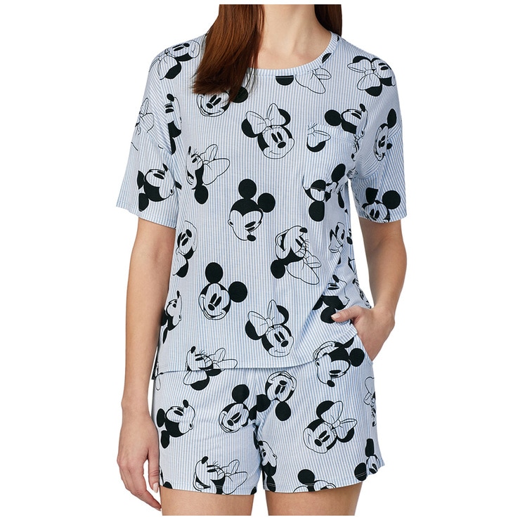 Disney Women's Pyjama Set 2pc Blue Costco Australia
