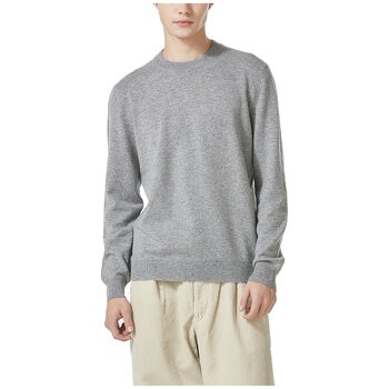 Lydia Vine Men's Merino Wool Crew Neck Sweater