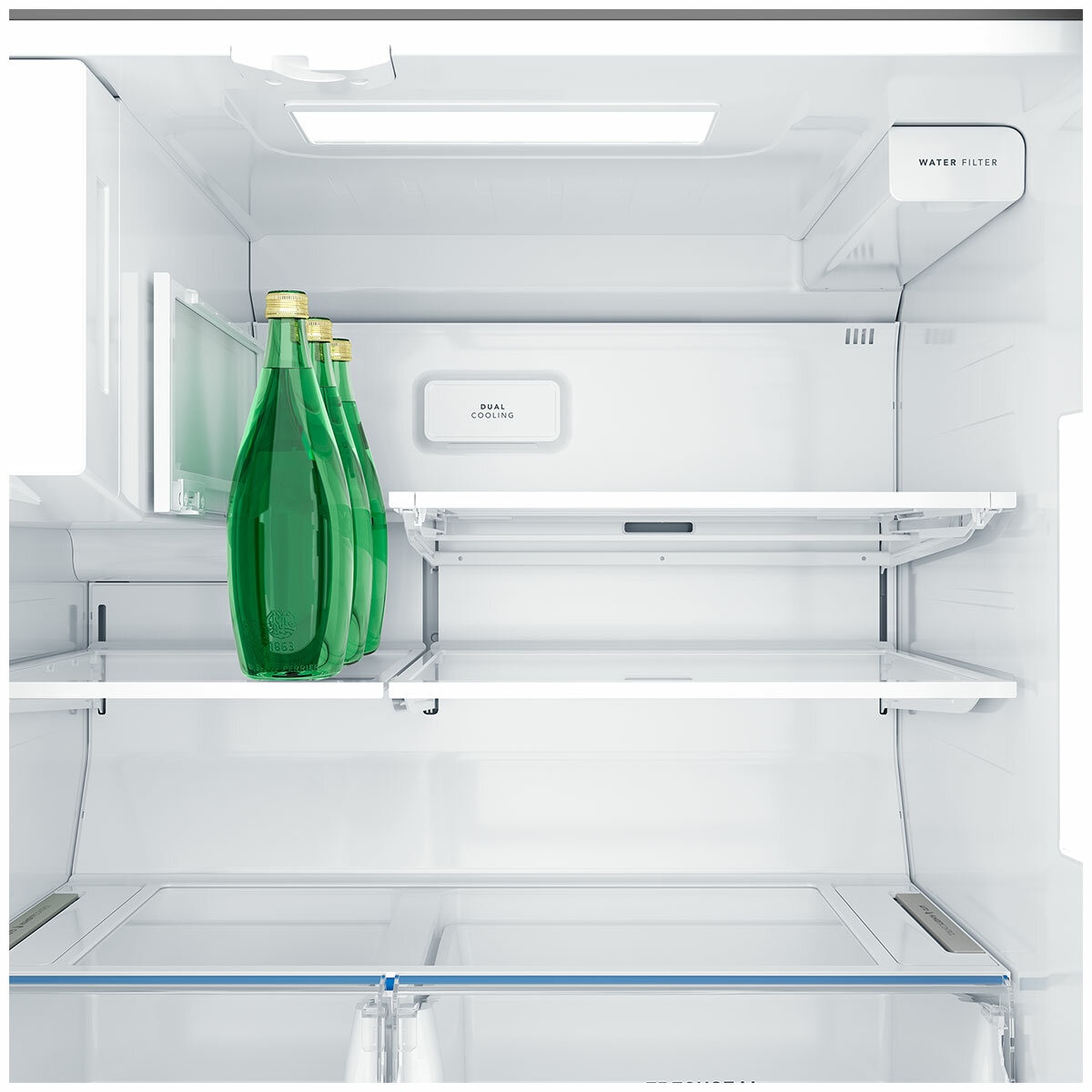 Westinghouse 609L French Quad Door Fridge Matte Black WQE6170BB Westinghouse 609L French Quad Door Fridge Matte Black WQE6170BB