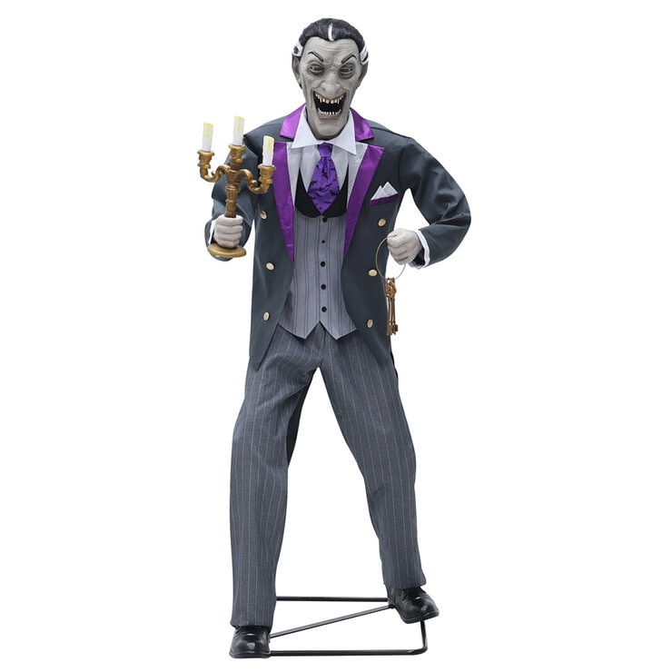 Animated Vampire Butler 6 Feet Tall Animated Vampire Butler 6 Feet Tall