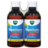 Vicks Vaposteam Double Strength Inhalant 2 x 200ml