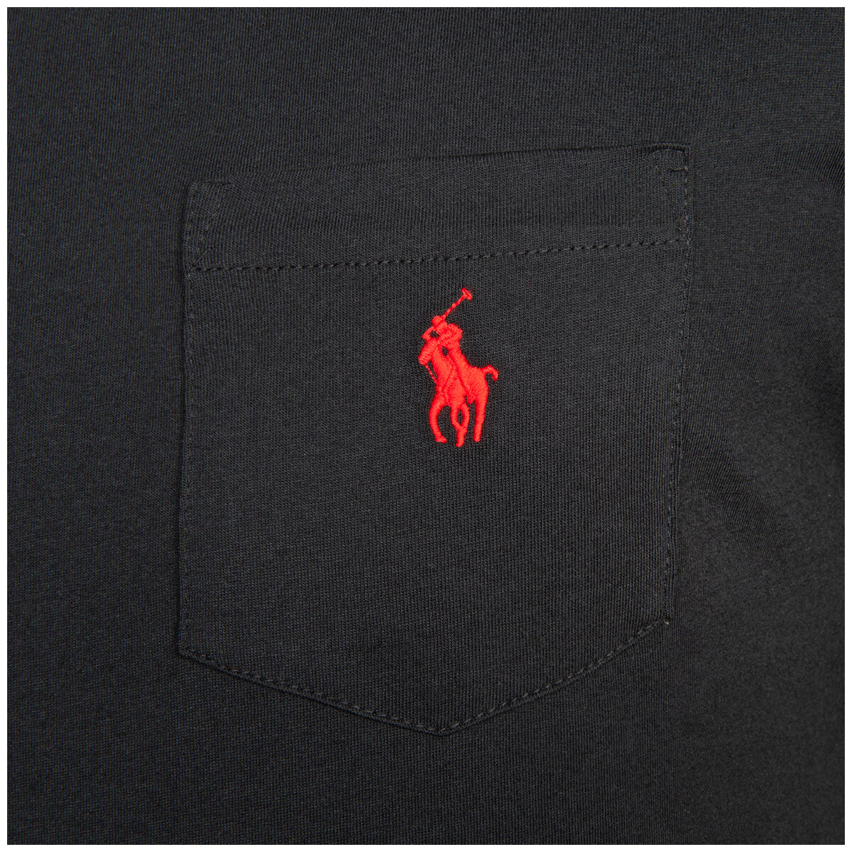 Polo Ralph Lauren Men's Crew Pocket Tee Black