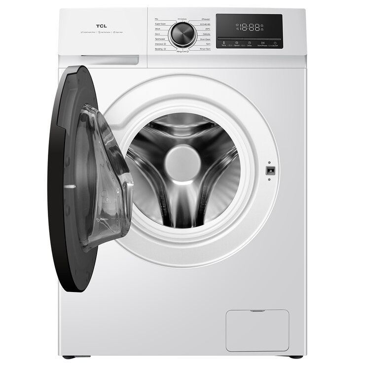 TCL 10KG Front Load Washing Machine White WF10P11W TCL 10KG Front Load Washing Machine White WF10P11W