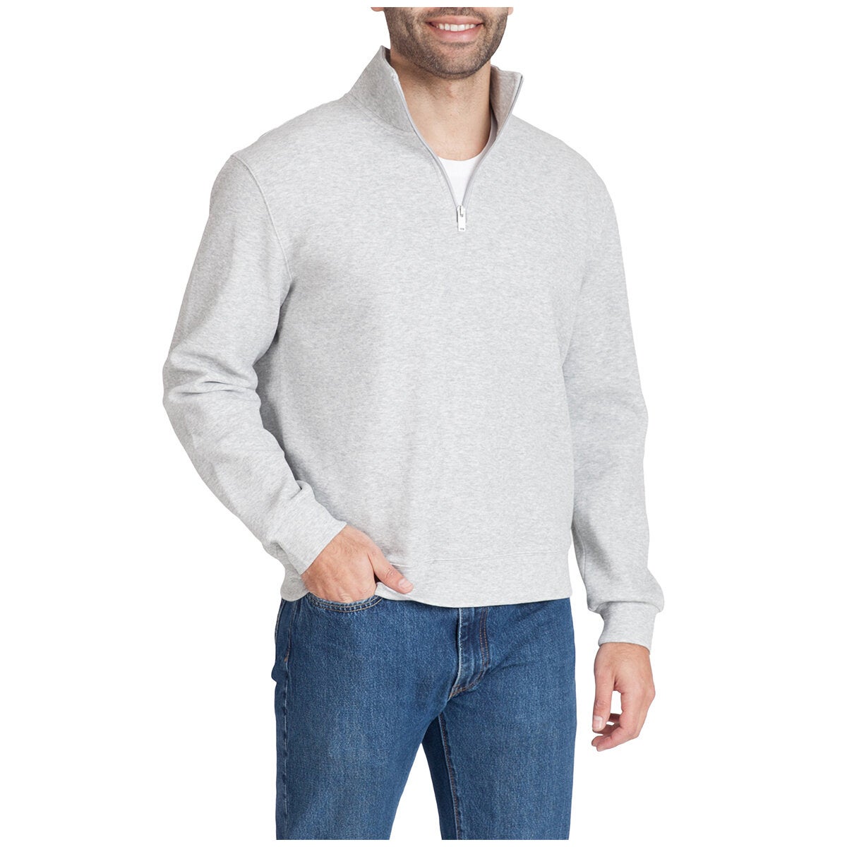 Lazypants Men's Quarter-Zip Jumper