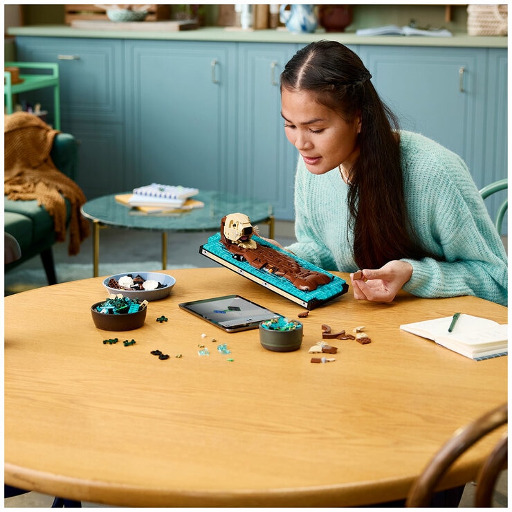 LEGO Ideas Floating Sea Otters Building Set 21366