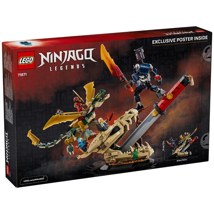 LEGO NINJAGO Battle at the Dragon’s Blade Display 71871 LEGO NINJAGO Battle at the Dragon’s Blade Display 71871