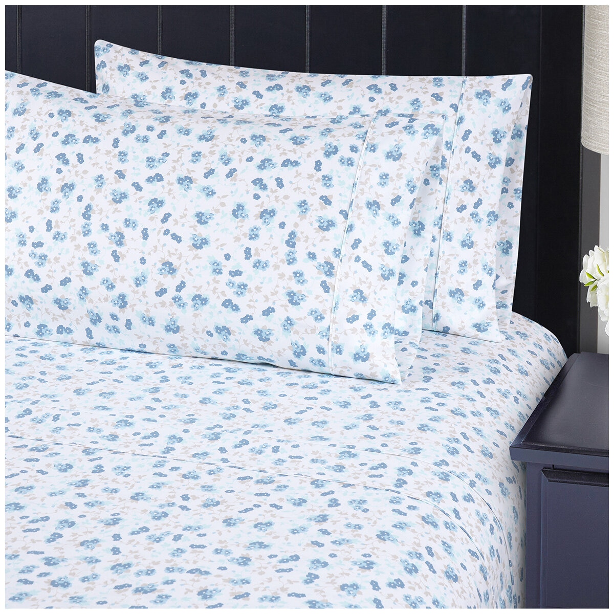 South Point Home Fashion Poly Flannel Sheet Set 6pc King