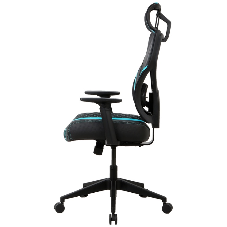 ONEX GE300 Breathable Ergonomic Gaming Chair Black Blue Costco Australia