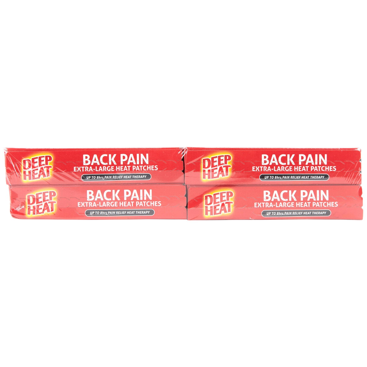 Deep Heat Back Patches 4 x 2 Pack