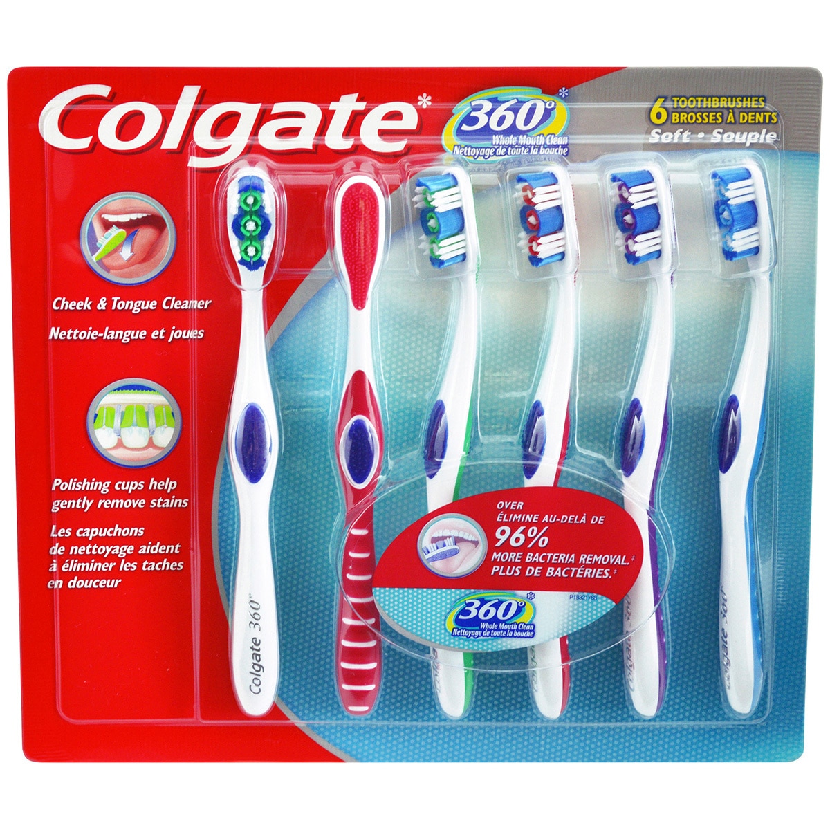 Colgate 360 Toothbrush 6 Pack Costco Australia