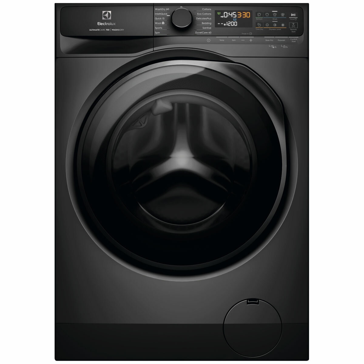 Electrolux 12kg and 8kg 700 Series Front Loader Washer Dryer Combo EWW1243R7SCS Electrolux 12kg and 8kg 700 Series Front Loader Washer Dryer Combo EWW1243R7SCS