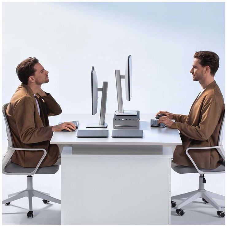 Anker 675 Monitor Stand With USB-C Dock And Wireless Charging Pad A8377TZ1