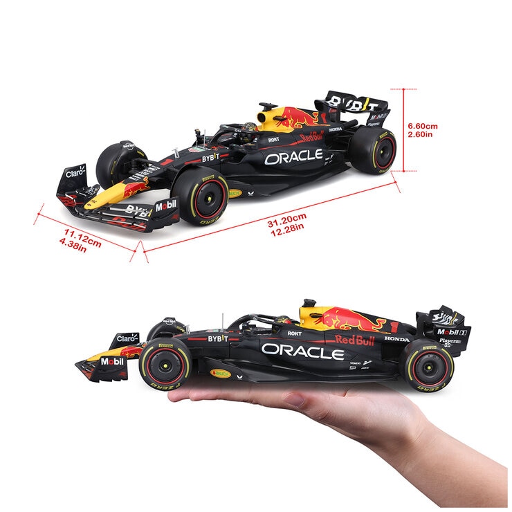 Maisto 1:18 Scale Formula 1 Diecast Cars Oracle Red Bull Racing RB19 2023 Max Verstappen