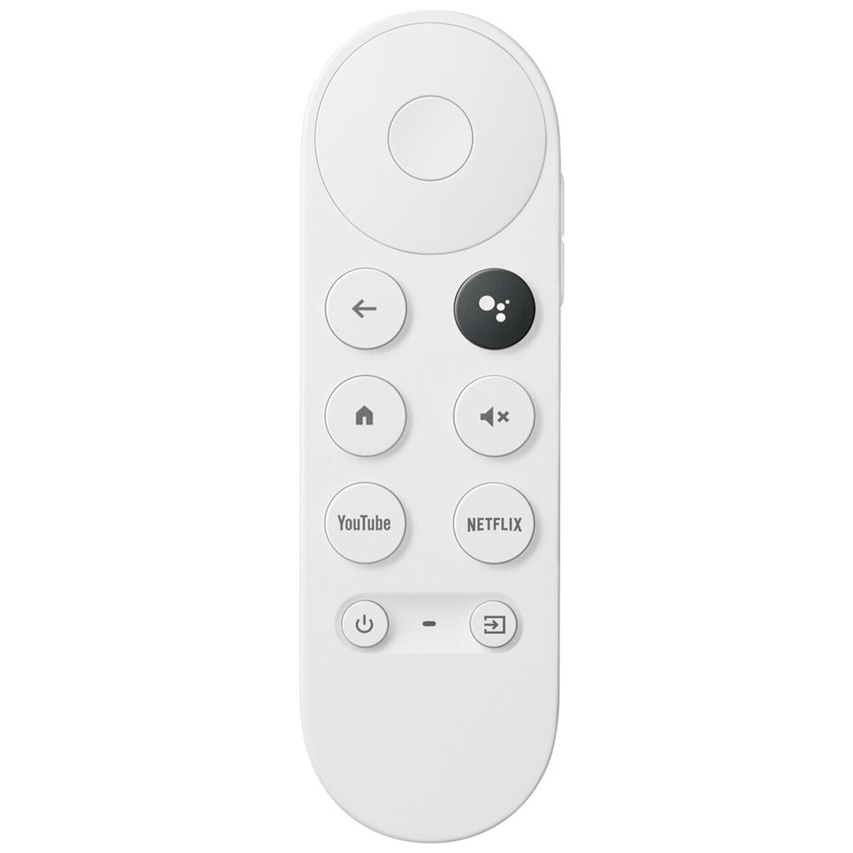 Google Chromecast with Google TV 4K HDR Streaming Media Player Google  Assistant Voice Control in Snow in the Media Streaming Devices department  at