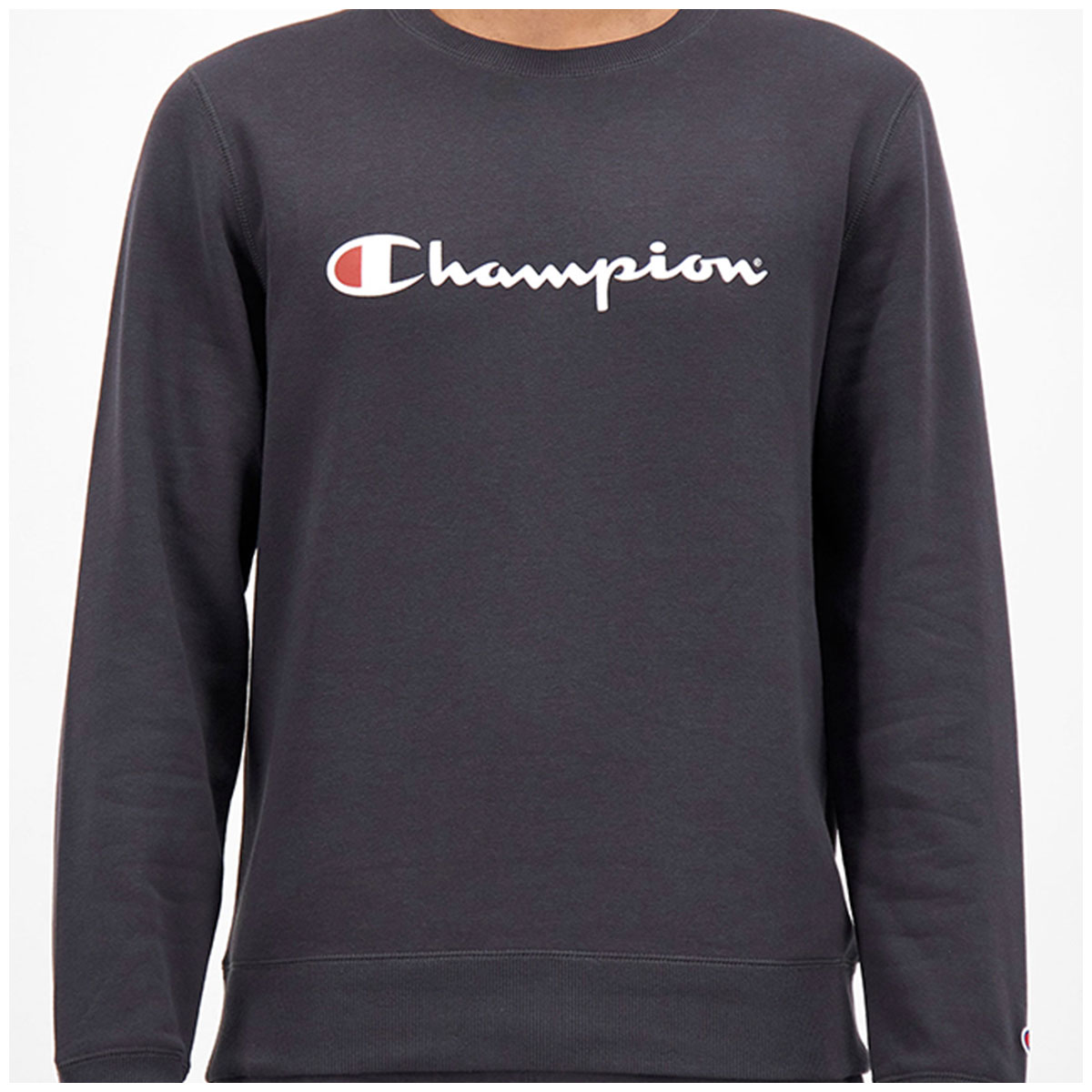 Champion Crew Sweater Grey Champion Crew Sweater Grey