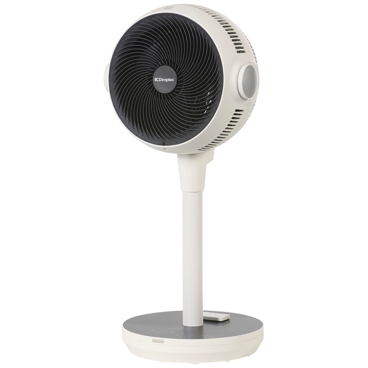 Dimplex Winston Fireplace Mantel and Air Circulator Bundle