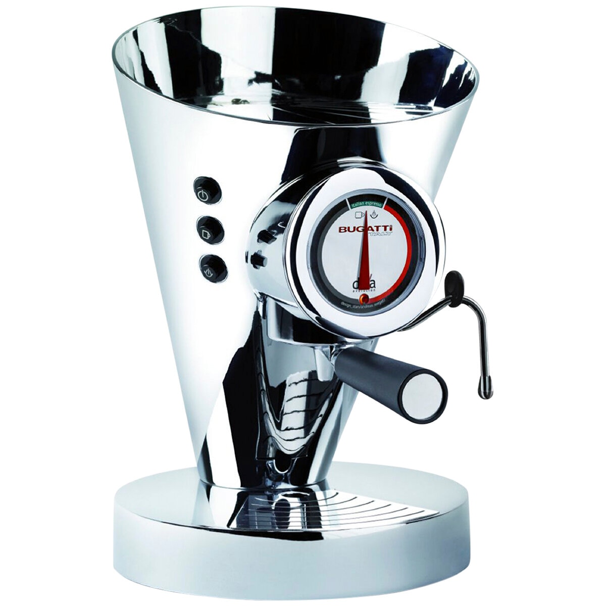 Bugatti Diva Coffee Machine Chrome