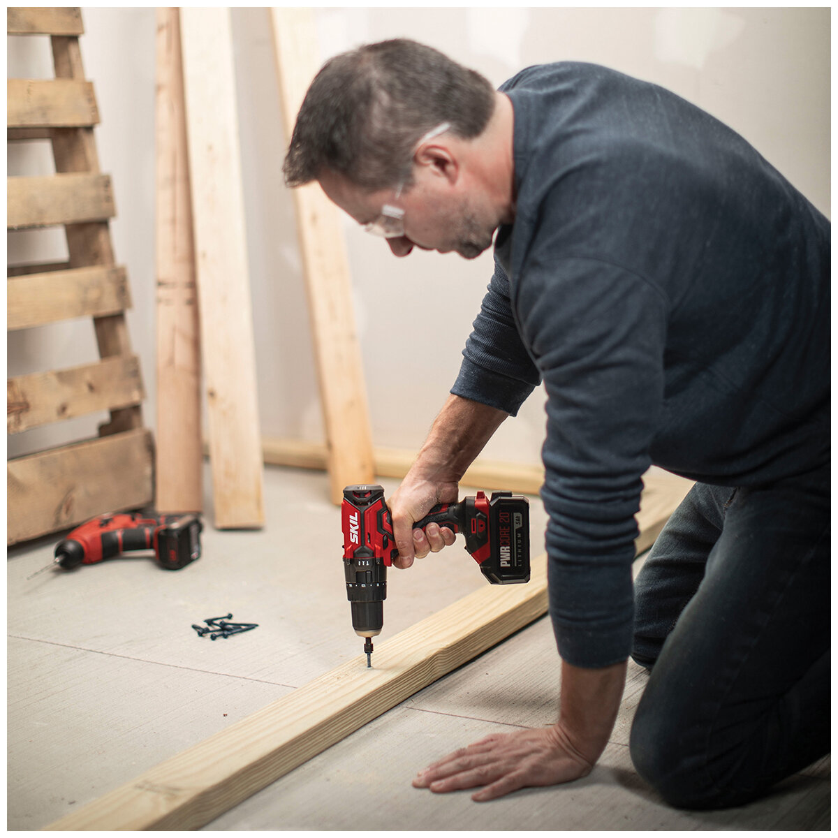 SKIL PWRCORE 20V Brushless Hammer Drill Kit HD5294E-20