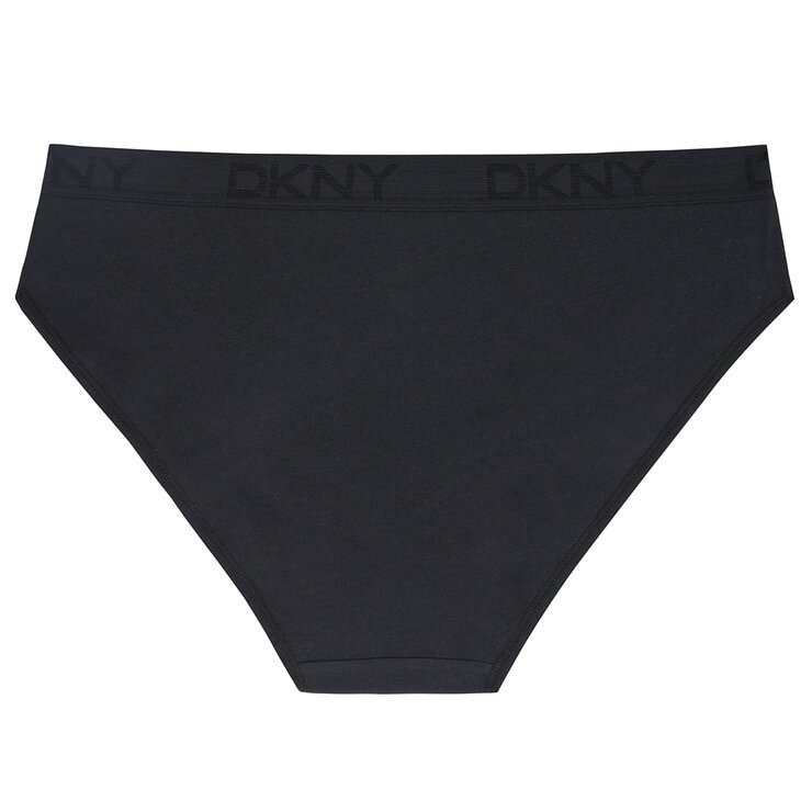 DKNY Women's Bikini Brief 4 Pack Extra Large